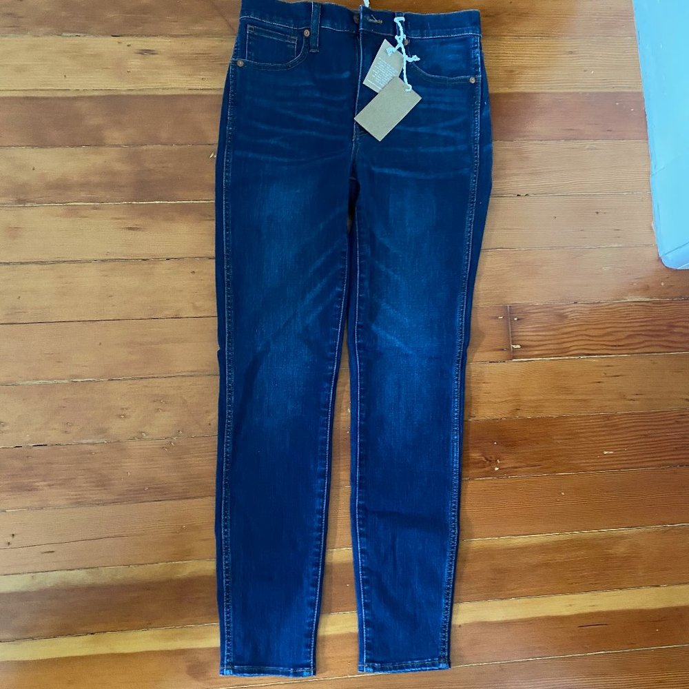 Madewell 10" high-rise skinny jeans NWT